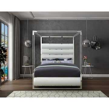Meridian Encore Modern Canopy Bed for Luxurious Bedrooms