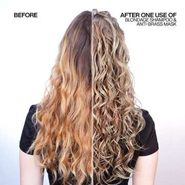 Redken Color Extend Blondage Express Anti-Brass Mask For Blonde & Highlighted Hair | Ultra-Pigmented Purple Hair Toner