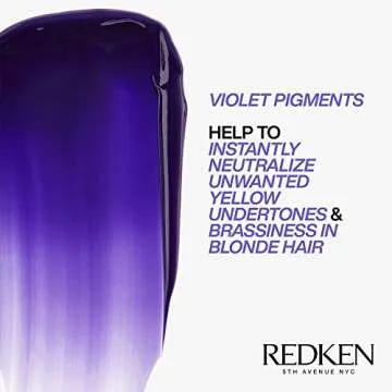 Redken Color Extend Blondage Express Anti-Brass Mask For Blonde & Highlighted Hair | Ultra-Pigmented Purple Hair Toner