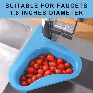 2 Pack Kitchen Sink Strainer for Easy Drainage Solutions
