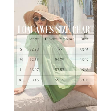 Loafawes Summer Cute Dress for Women Stylish Sundress
