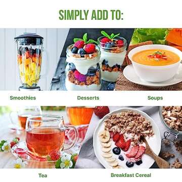 EverSmith Organics - Wildcrafted Irish Sea Moss Gel | Made in USA | Rich in Vitamins & Minerals | Sea Moss Gel Raw | Nutritional Supplement | Apple (16 oz)