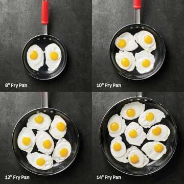 Tramontina 8-Inch Ceramic Non-Stick Frying Pan for Easy Cooking