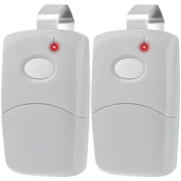 Garage Stop 2X Garage Door Opener Remote for Linear Multi-Code Systems, Compact Design and Easy Setu...