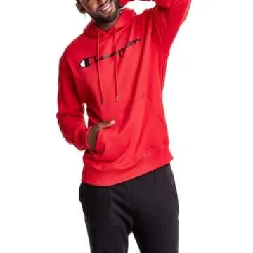 Champion Men's Hoodie, Powerblend, Fleece, Comfortable Sweatshirt for Men (Reg. or Big & Tall)
