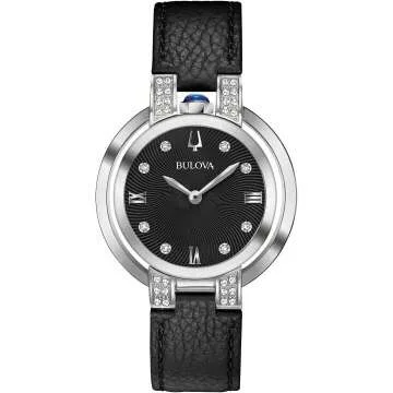 Bulova Rubaiyat Quartz Ladies Watch - 96R217