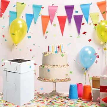 Adjustable Tall Cake Boxes 10Pk Perfect for Events