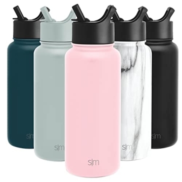 Simple Modern 32oz Vacuum Insulated Water Bottle with Straw