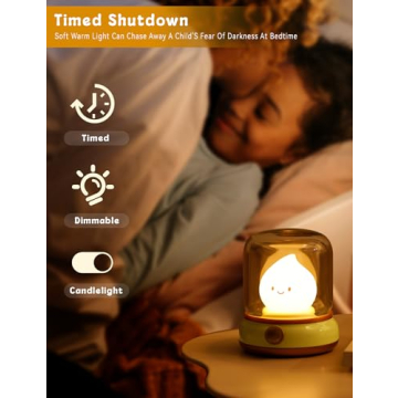 WANIDEA Chibi Flame Lamp - Cozy Flickering Light