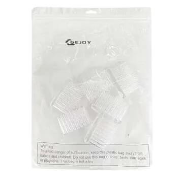 Gejoy 12 Plastic Hair Combs - Perfect for Weddings & Daily Use