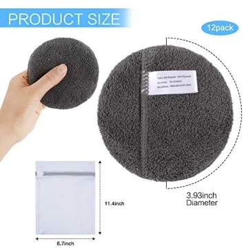 Eco-Friendly Reusable Makeup Remover Pads by SUNLAND