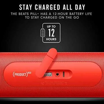 Beats Pill Plus Wireless Speaker with 12 Hours Battery
