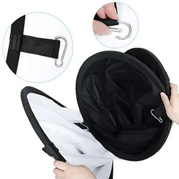 Reliable Collapsible Black White Photography Backdrop