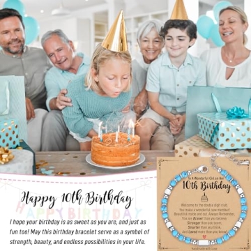 Turquoise Bracelet Gifts for 10 Year Old Girls