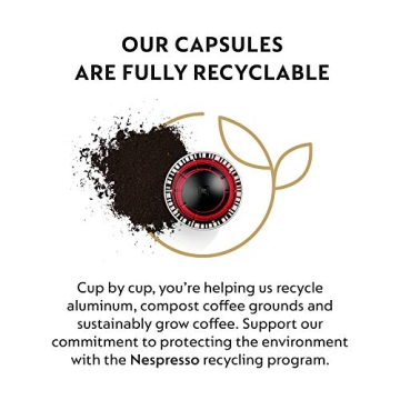 Nespresso Half Caffeinato Coffee Pods 30 Count