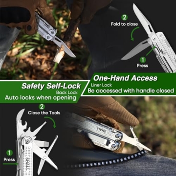 SHALL 18-in-1 Multi Tool - Versatile and Compact Gift