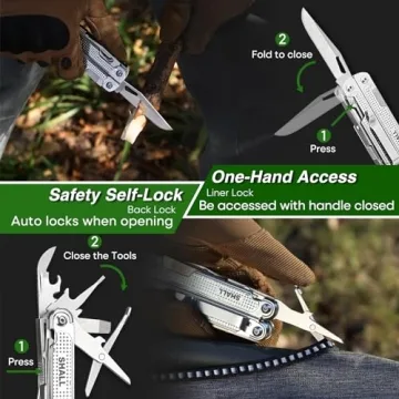 SHALL 18-in-1 Multi Tool - Versatile and Compact Gift