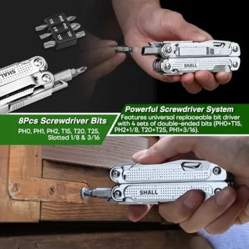 SHALL 18-in-1 Multi Tool - Versatile and Compact Gift