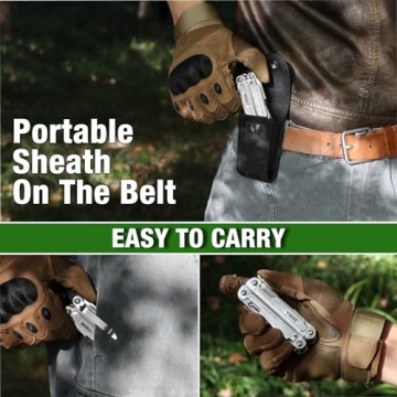 SHALL 18-in-1 Multi Tool - Versatile and Compact Gift