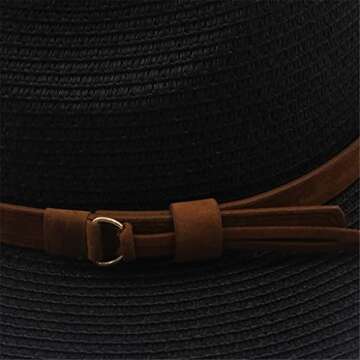 GAELOP Panama Hat for Ultimate Sun Protection & Style