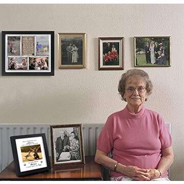 KCRasan Memorial Picture Frame for Pet Loss Gift - Remembrance Frame for Dog or Cat with Sympathy Tribute Keepsake(9x9 frame)