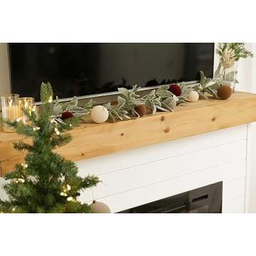 11 Velvet Christmas Ornaments - Elegant & Shatterproof