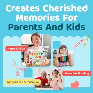 Mumaloo Craft Box - 10 Fun Projects for Kids 4-8