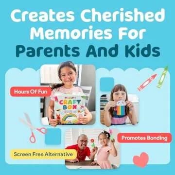 Mumaloo Craft Box - 10 Fun Projects for Kids 4-8