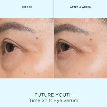 Pacifica Beauty Future Youth Time Shift Eye Serum, Skincare, Brightening, Dark Circles, Fine Lines, Skin Firming, Fragrance Free, Eye Cream, For All, Stressed, Aging Skin, Vegan, 0.67 fl oz (1 Count)