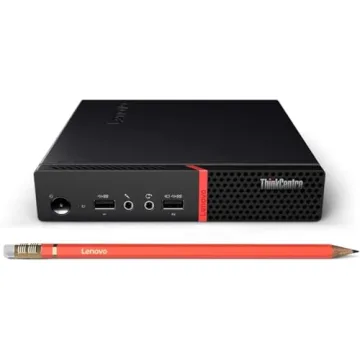 Lenovo ThinkCentre M715q Tiny PC Bundle with Monitor