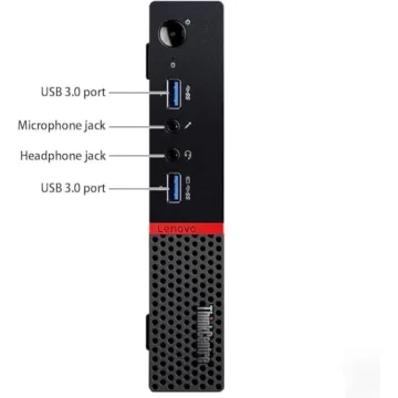 Lenovo ThinkCentre M715q Tiny PC Bundle with Monitor