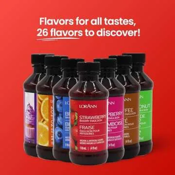 LorAnn Strawberry Emulsion - Perfect for Baking and Flavoring