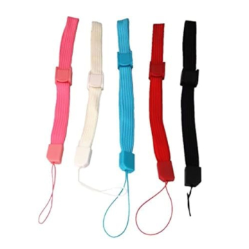 yueton 5pcs Universal Hand Wrist Strap Wristlet Wristband with Lock for Wii Remote Controller, Mobil...