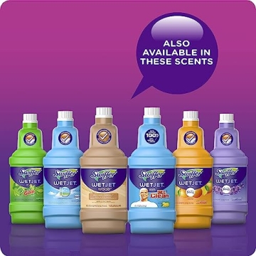 Swiffer WetJet Wood Floor Cleaner 2 Pack - Fast Cleaning Solution