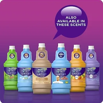 Swiffer WetJet Wood Floor Cleaner 2 Pack - Fast Cleaning Solution