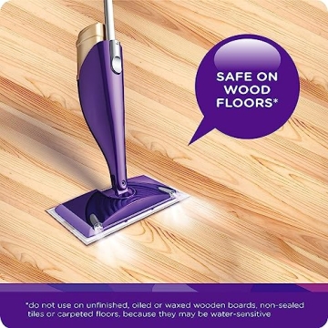 Swiffer WetJet Wood Floor Cleaner 2 Pack - Fast Cleaning Solution