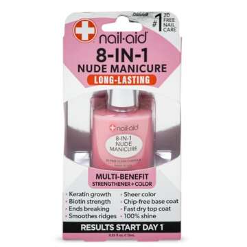 NAIL-AID 8-in-1 Nude Manicure for Stronger Nails