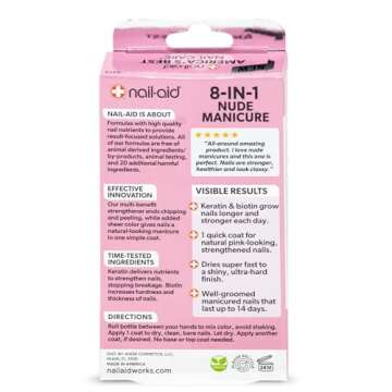 Strengthen and Beautify with NAIL-AID 8-in-1 Manicure