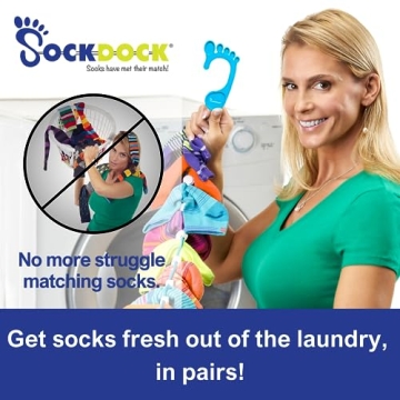 SockDock Sock Organizer Makes Laundry a Breeze