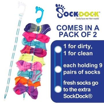 SockDock Sock Organizer Makes Laundry a Breeze