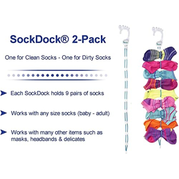 SockDock Sock Organizer Makes Laundry a Breeze