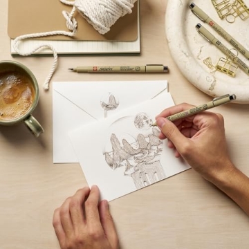 SAKURA Pigma Micron Pens - Archival Quality for Artists