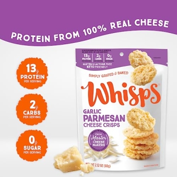 Whisps Cheese Crisps Variety Pack | Healthy Low-Carb Snacks