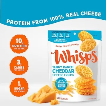 Whisps Cheese Crisps Variety Pack | Healthy Low-Carb Snacks