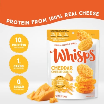 Whisps Cheese Crisps Variety Pack | Healthy Low-Carb Snacks