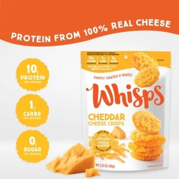 Whisps Cheese Crisps Variety Pack | Healthy Low-Carb Snacks