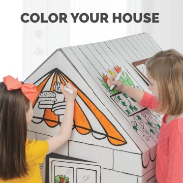 Bankers Box Color in Treats N' Eats Playhouse for Kids