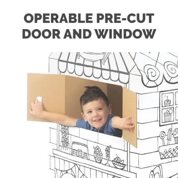 Bankers Box Color in Treats N' Eats Playhouse for Kids