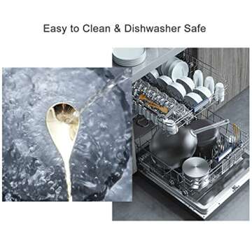 Mixing Spoons (2022 New), 12 Inch Bar Spoons, Stainless Steel Spiral Long Handle Tall Spoon, Bartender Whiskey Cocktail Shaker Spoons, Drink Stirring Blending Spoons, Gold 2pcs