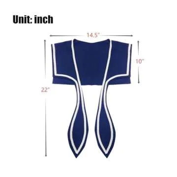 HoosaiyWoo Women Sailor Collars - Stylish Detachable Accessory